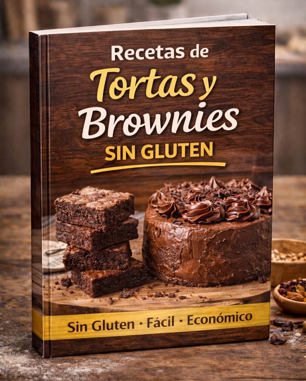 Tortas y brownies sin gluten