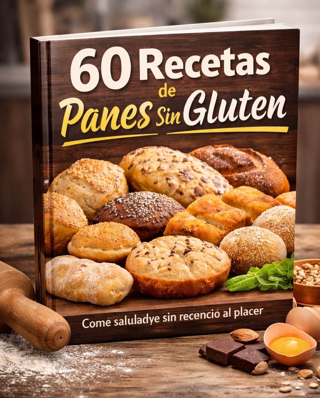 Ebook 60 Recetas de Panes Sin Gluten